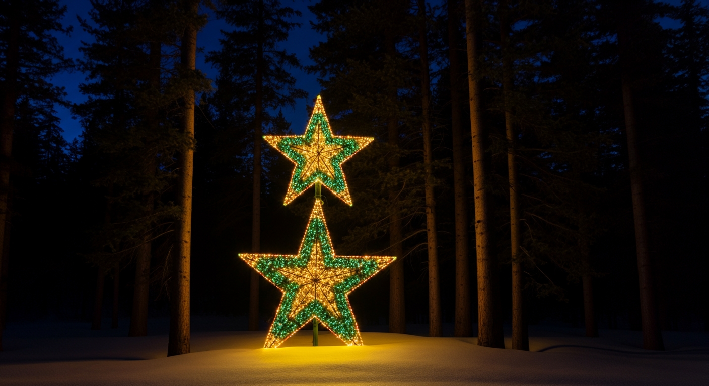 Holiday lighting installation on home in Wenatchee